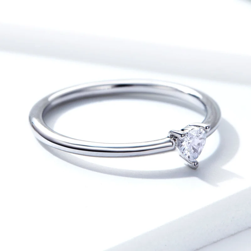 (Bild für) Silberner „Kleines Glück“-Ring im Pandora-Stil - SCR498 - Ansicht 6