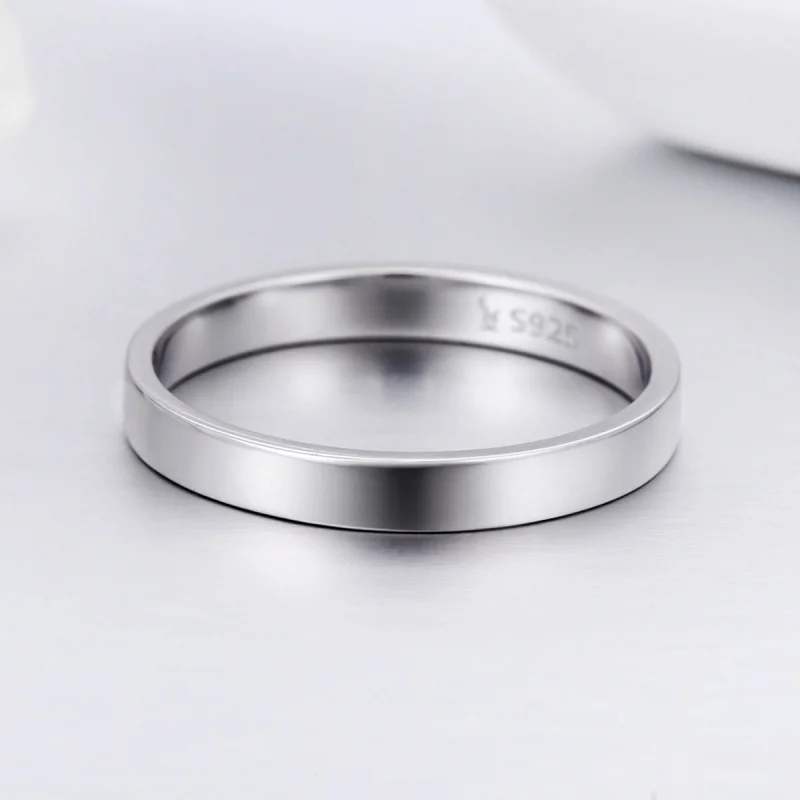 (Bild für) Silberner „Simple Feelings“-Ring im Pandora-Stil - SCR343 - Ansicht 5