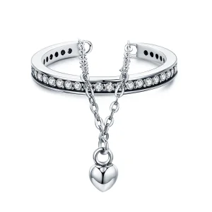 (Bild für) Silberner Spezial-One-Ring im Pandora-Stil - SCR291