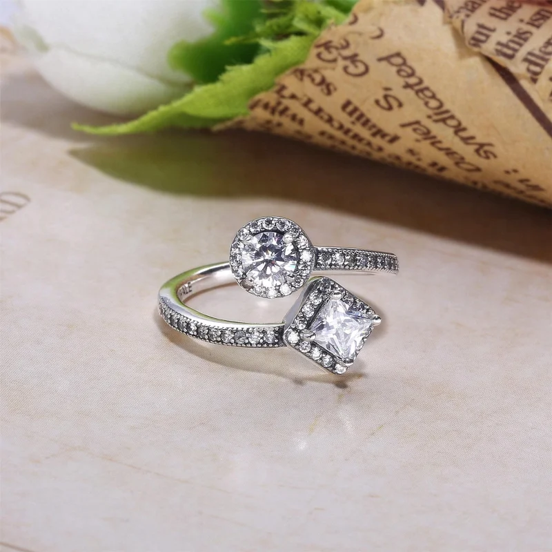 (Bild für) PANDORA Abstrakter Eleganz-Ring - 191031CZ - Ansicht 2