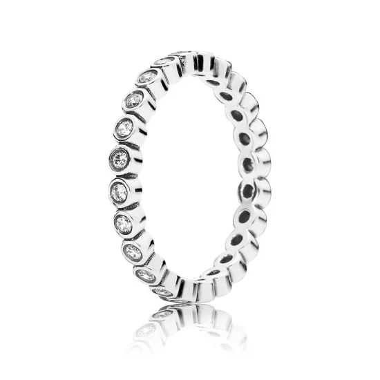 (Bild für) PANDORA Alluring Petite Brilliant Stapelring, klarer Cz - 190941CZ