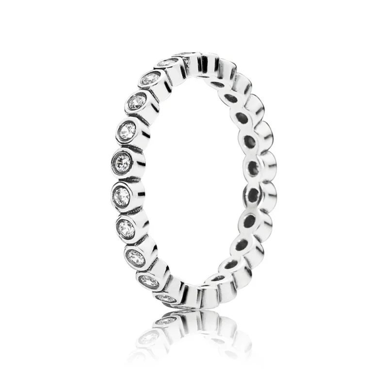 (Bild für) PANDORA Alluring Petite Brilliant Stapelring, klarer Cz - 190941CZ