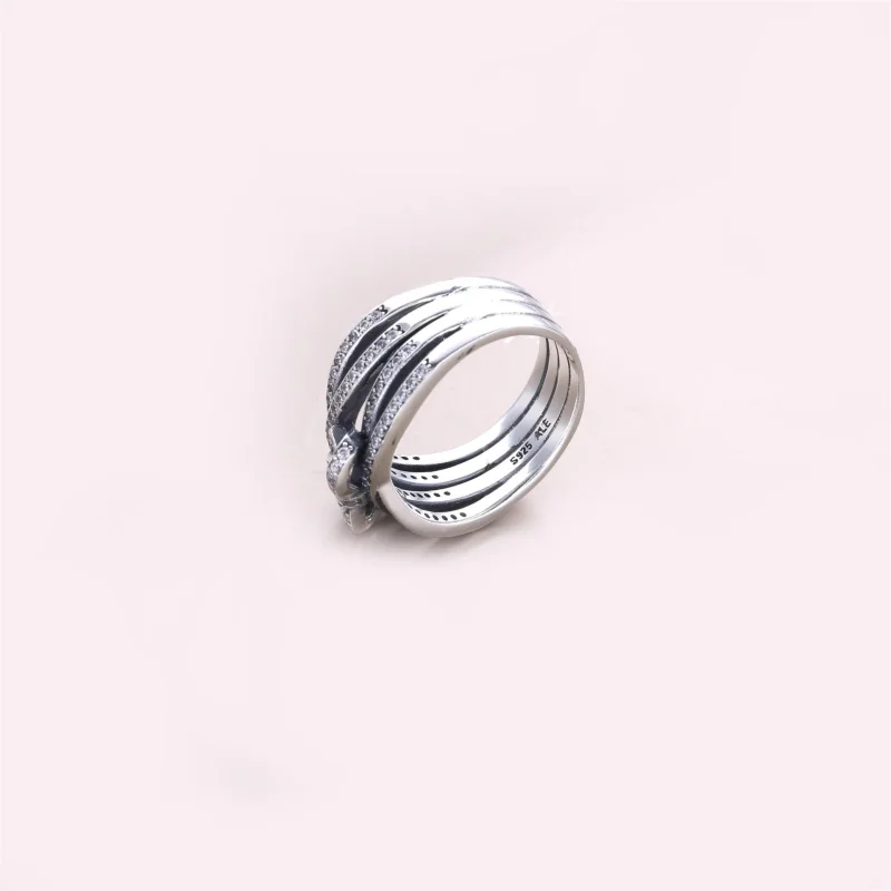 (Bild für) PANDORA Delicate Sentiments, klare Cz-Ringe - 190995CZ - Ansicht 3