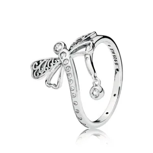 (Bild für) PANDORA Dreamy Dragonfly Ring, klare CZ - 197093CZ