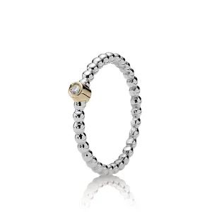 (Bild für) PANDORA Evening Star Stapelring, Diamant - 190214D