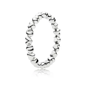 (Bild für) PANDORA Forever Love Stapelbarer Ring - 190837