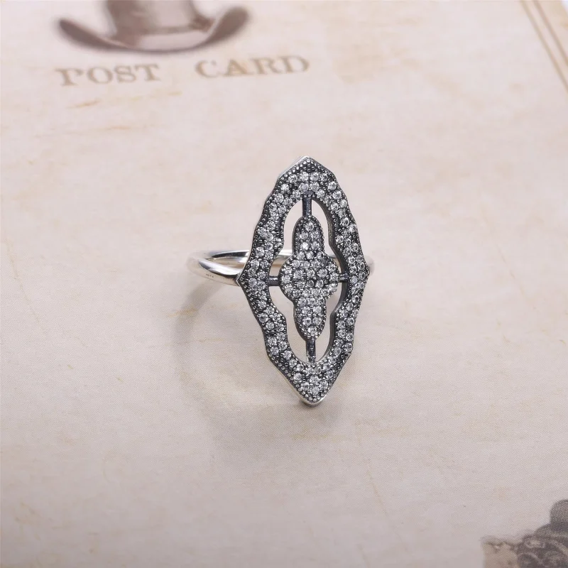 (Bild für) PANDORA funkelnder Spitzenring mit klaren CZ - 190917CZ - Ansicht 3