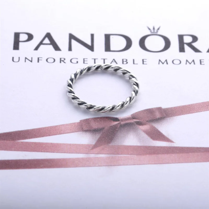 (Bild für) Pandora Gedrehter Ring - 190602 - Ansicht 2