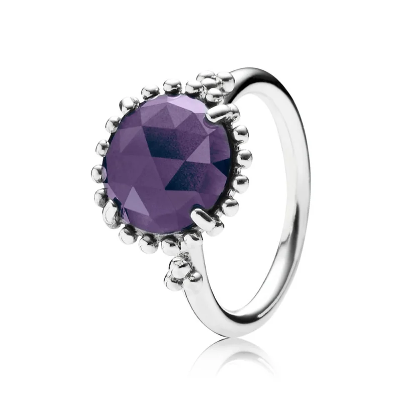 (Bild für) PANDORA Glänzender Amethyst-Ring - 190910NBC