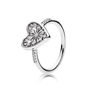 (Bild für) PANDORA Heart of Winter Ring, klare CZ - 196371CZ
