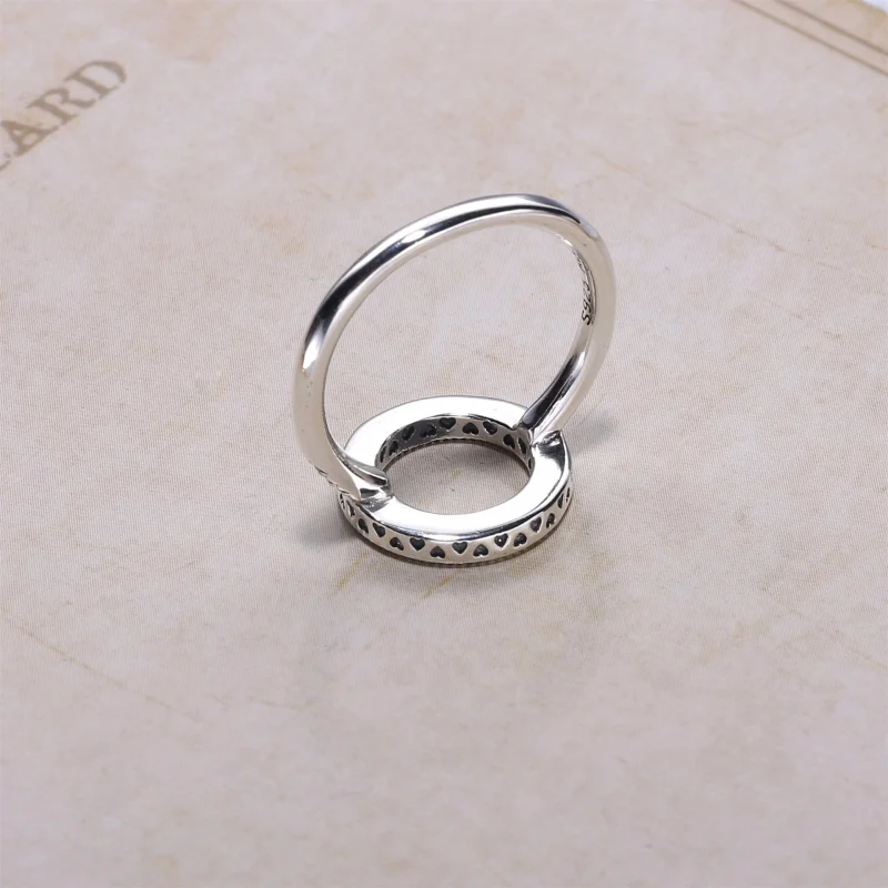 (Bild für) PANDORA Hearts of PANDORA Halo-Ring - 191039CZ - Ansicht 3