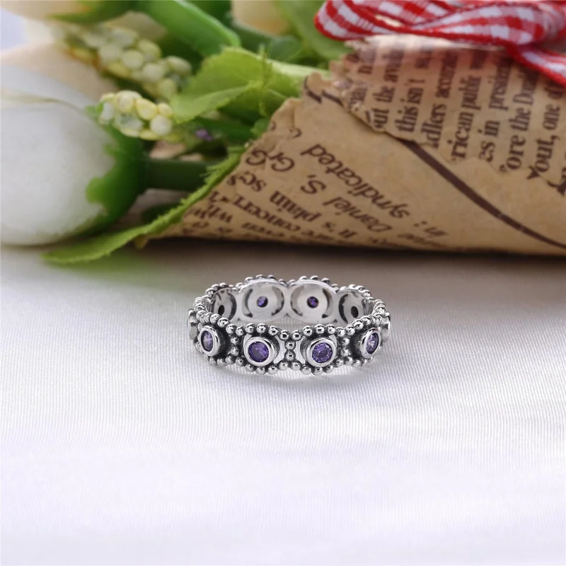 (Bild für) PANDORA Her Majesty Ring mit klarem CZ - 190881CZ - Ansicht 4