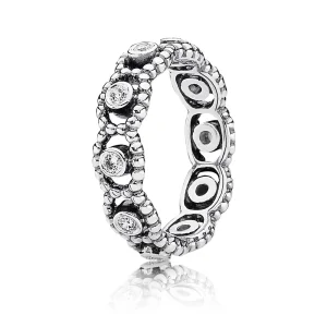 (Bild für) PANDORA Her Majesty Ring mit klarem CZ - 190881CZ