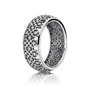 (Bild für) PANDORA Komplizierter Gitterring, klare CZ - 190955CZ