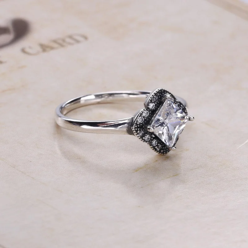 (Bild für) PANDORA Kristallisierter Blumen-Fancy-Ring - 190966CZ - Ansicht 3
