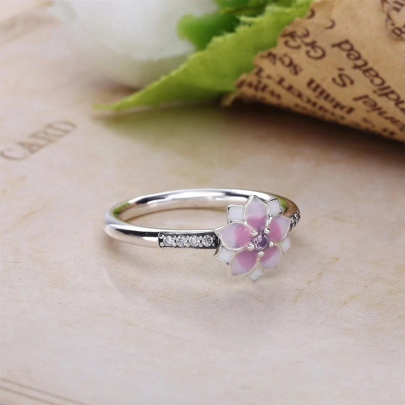 (Bild für) PANDORA Magnolienblüten-Ring - 191026PCZ - Ansicht 3