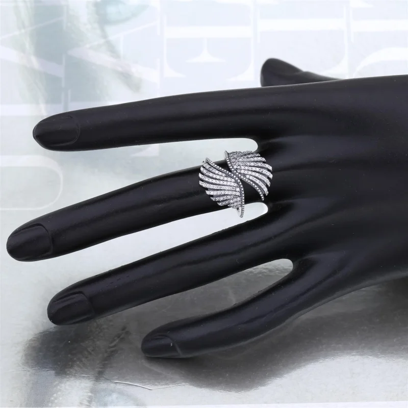 (Bild für) PANDORA Majestic Feathers Ring - 190960CZ - Ansicht 4