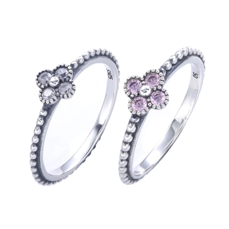(Bild für) PANDORA Pink Oriental Blossom Ring - 191001PCZ - Ansicht 4