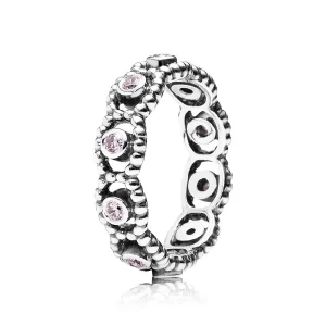 (Bild für) PANDORA Pink Romance Ring - 190881PCZ
