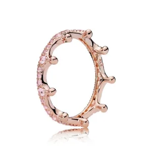 (Bild für) Pandora Ring Krone Rose - 187087NPO