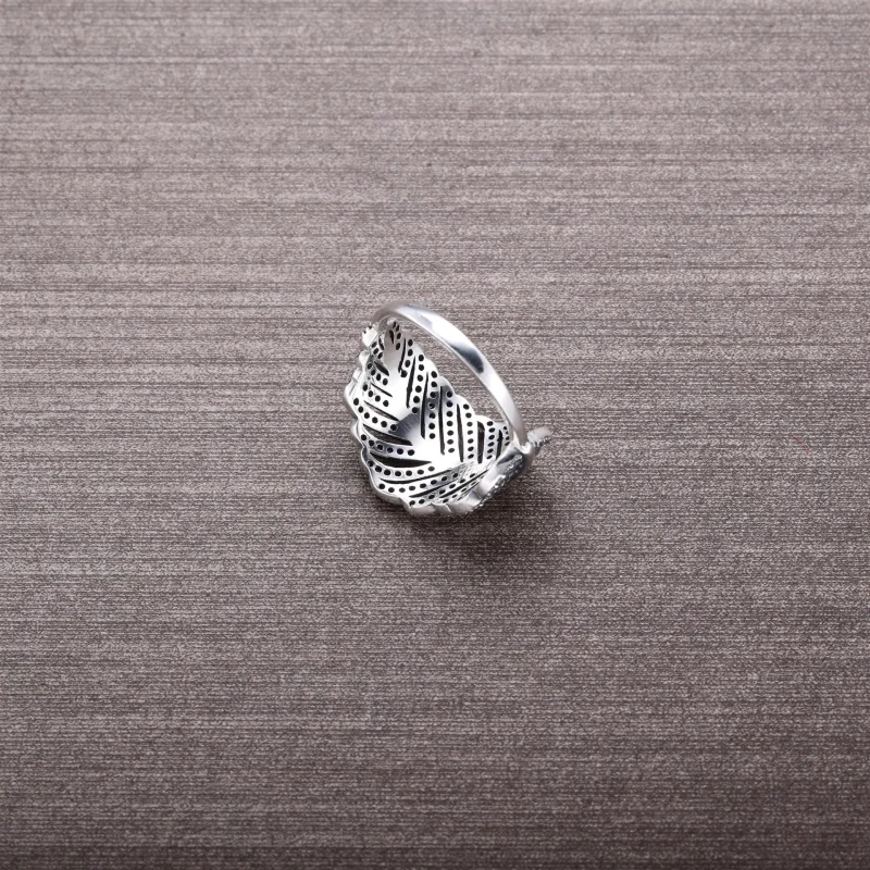 (Bild für) PANDORA-Ring „Leicht wie eine Feder“, klarer Zirkonia - 190886CZ - Ansicht 3