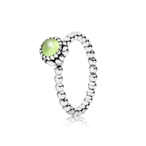 (Bild für) PANDORA-Ring mit Geburtsstein August - 190854PE