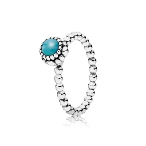 (Bild für) PANDORA-Ring mit Geburtsstein Dezember - 190854TQ
