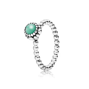 (Bild für) PANDORA Ring mit Geburtsstein Mai - 190854CH