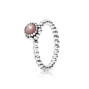 (Bild für) PANDORA-Ring mit Geburtsstein Oktober - 190854POP