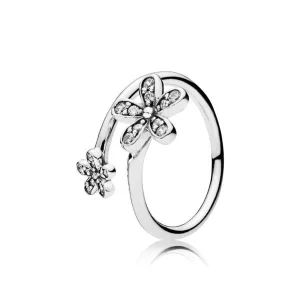 (Bild für) PANDORA Ring mit schillernden Gänseblümchen - 191038CZ