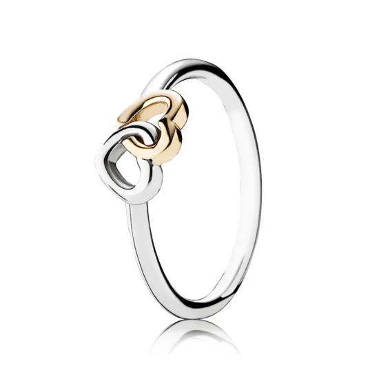 (Bild für) PANDORA Ring mit verschlungenen Herzen - 190927