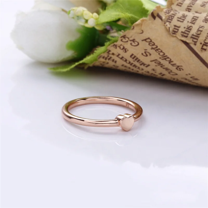 (Bild für) Pandora Ring Rose Herz - 186551 - Ansicht 2
