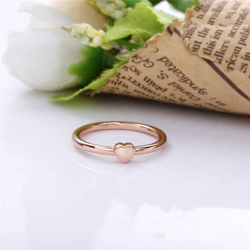 (Bild für) Pandora Ring Rose Herz - 186551 - Ansicht 3