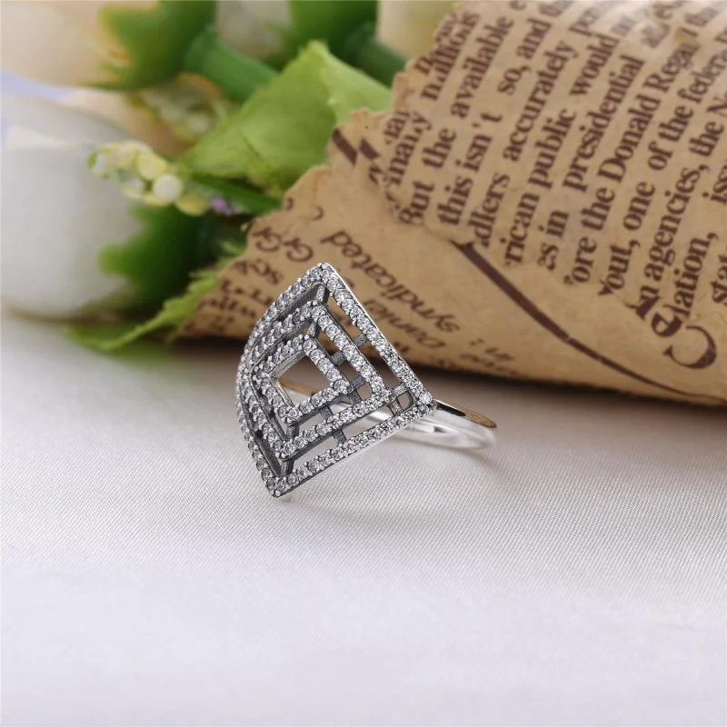 (Bild für) Pandora Ring Schlange - 196210CZ - Ansicht 2
