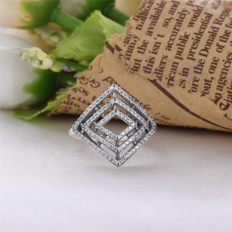 (Bild für) Pandora Ring Schlange - 196210CZ - Ansicht 3