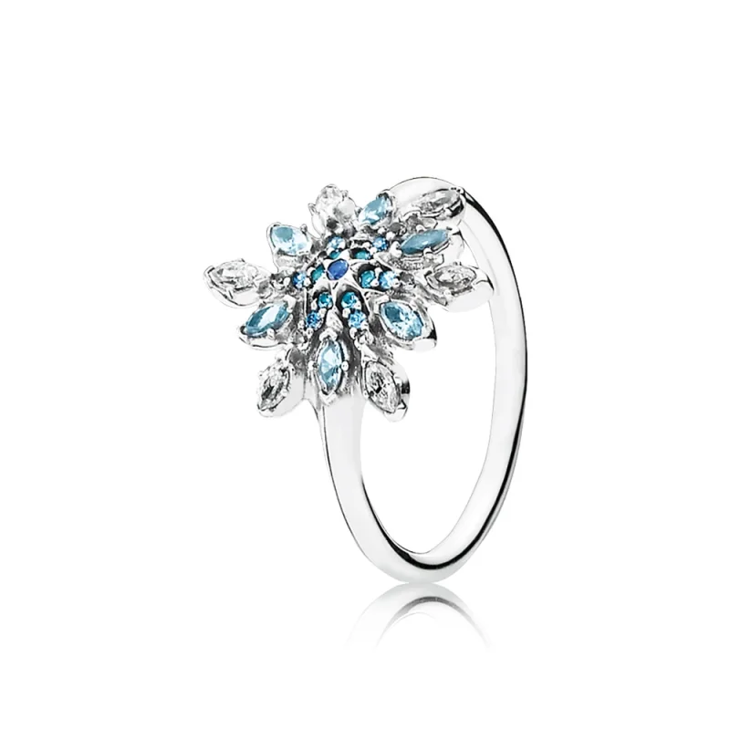 (Bild für) Pandora Ring Schneeflocke - 190969NBLMX