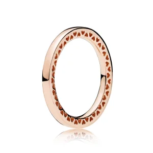 (Bild für) PANDORA Rose™ Classic Hearts of PANDORA Ring - 186237