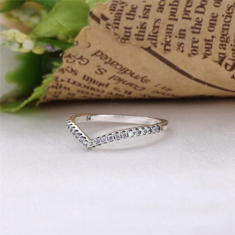 (Bild für) PANDORA Schimmernder Wish Clear CZ Ring - 196316CZ - Ansicht 2