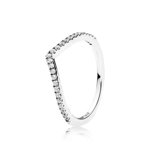 (Bild für) PANDORA Schimmernder Wish Clear CZ Ring - 196316CZ