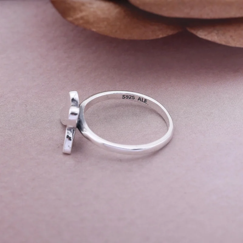 (Bild für) PANDORA Schmetterlings-Silberring mit klarem Zirkonia - 190993CZ - Ansicht 3