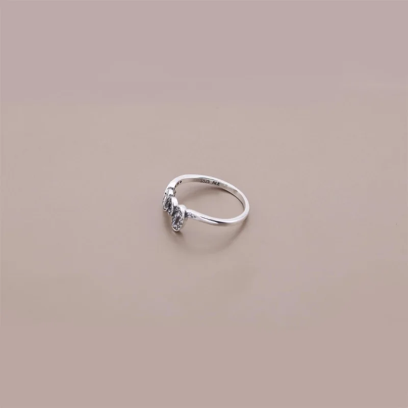 (Bild für) PANDORA Signature of Love Ring, klarer CZ-Ring - 190928CZ - Ansicht 3