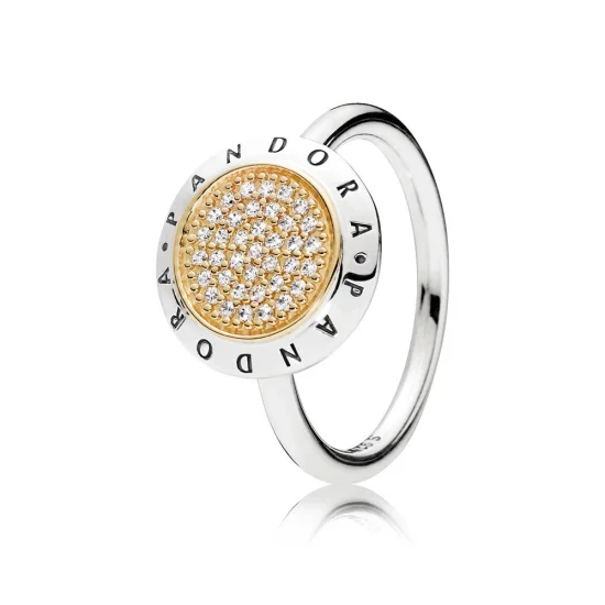 (Bild für) PANDORA Signature-Ring, klare CZ - 196231CZ