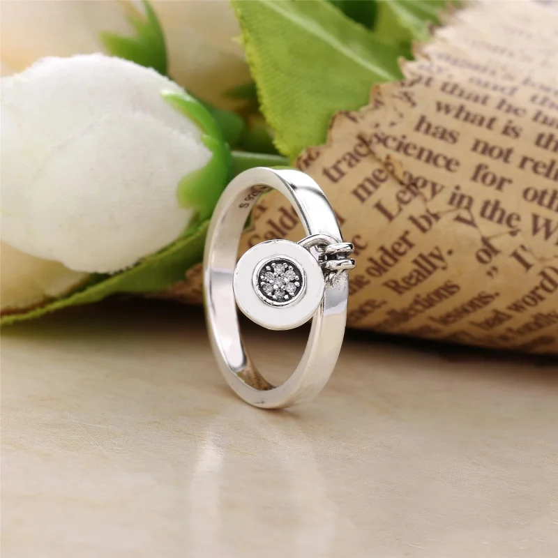 (Bild für) PANDORA Signature-Ring, klare CZ - 197400CZ - Ansicht 2