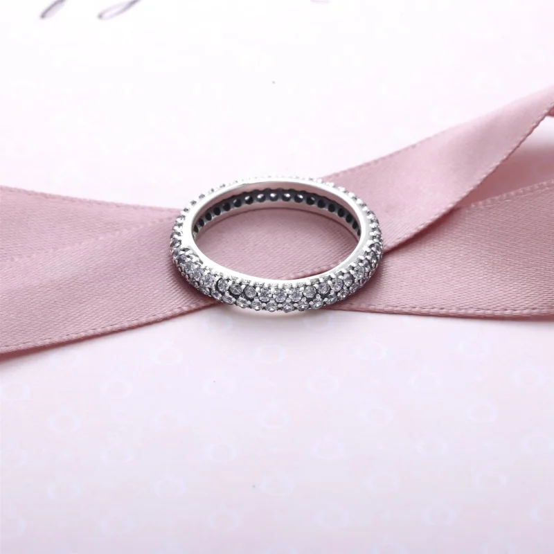 (Bild für) PANDORA Sparkling Curve Ring - 190909CZ - Ansicht 2
