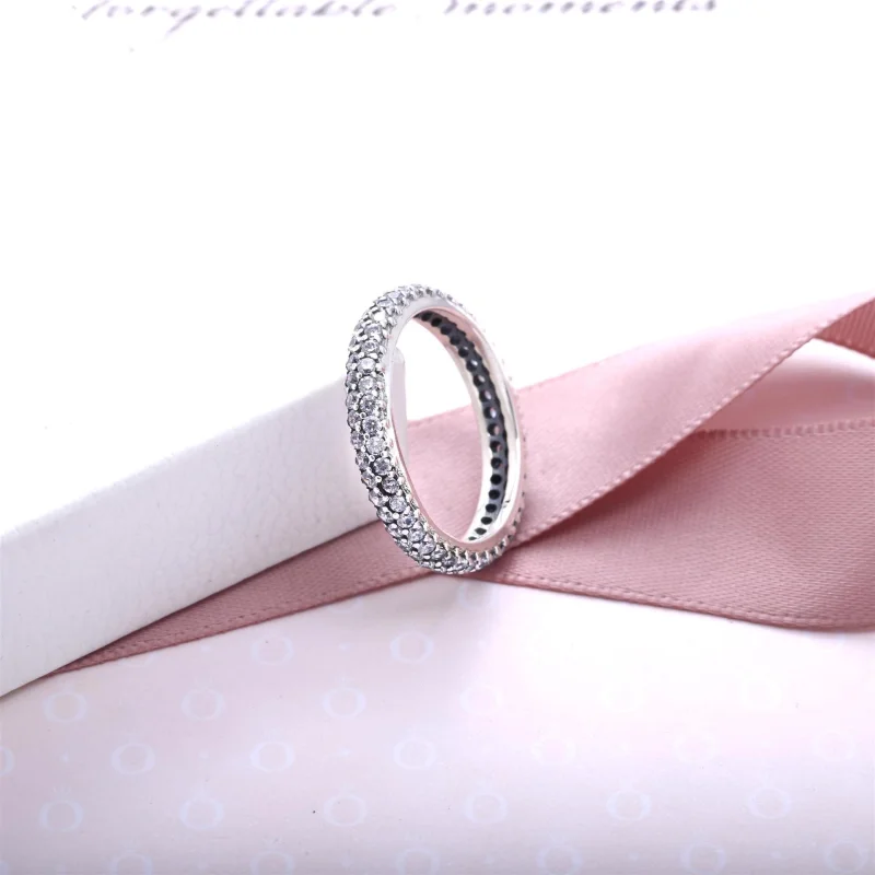 (Bild für) PANDORA Sparkling Curve Ring - 190909CZ - Ansicht 3