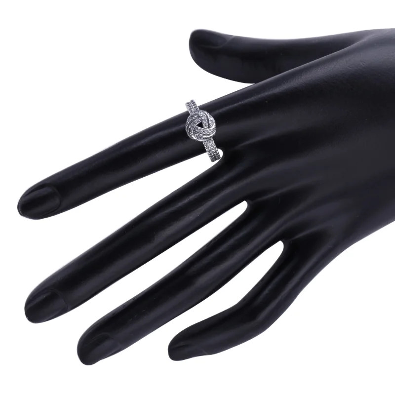 (Bild für) PANDORA Sparkling Love Knot Ring, klare CZ - 190997CZ - Ansicht 4