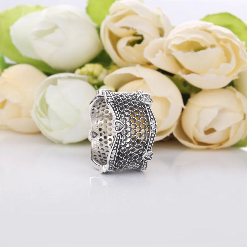 (Bild für) PANDORA „Spitze der Liebe“-Ring, klare CZ - 197706CZ - Ansicht 2