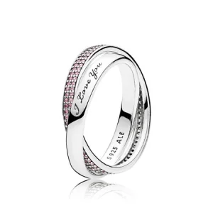 (Bild für) PANDORA Sweet Promise Ring, rosa CZ - 196546PCZ