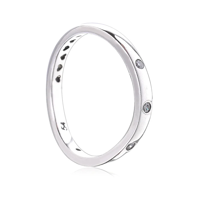 (Bild für) PANDORA Swirling Droplets Ringe, klare CZ - 197113CZ - Ansicht 2