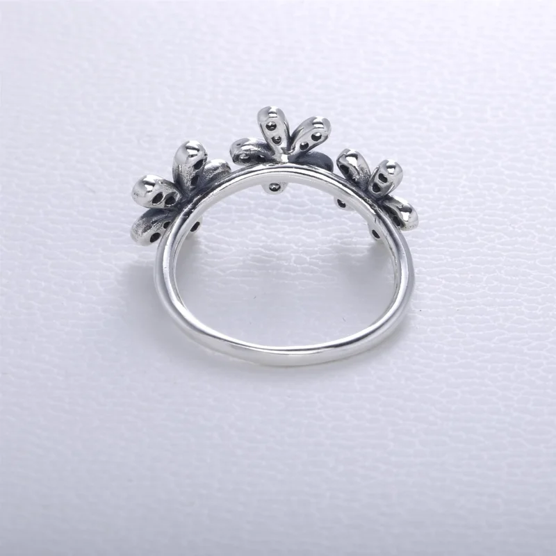 (Bild für) PANDORA Triple Dazzling Daisy Ring - 190933CZ - Ansicht 3